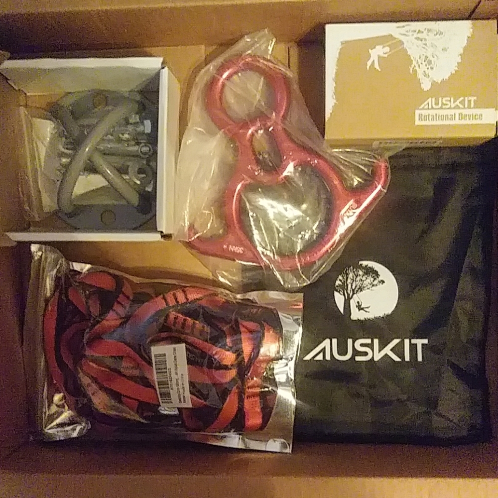 New unused swinging aerial yoga kit